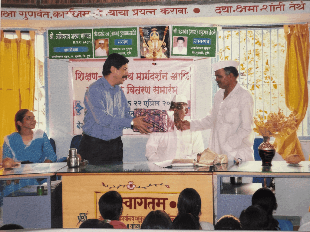 Students receiving vocational training and educational support with DevaTrust in India